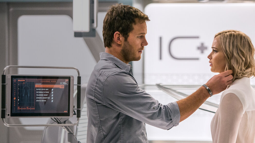 Ilustração sobre Passengers está bombando na Netflix, mas esse filme é um desastre completo