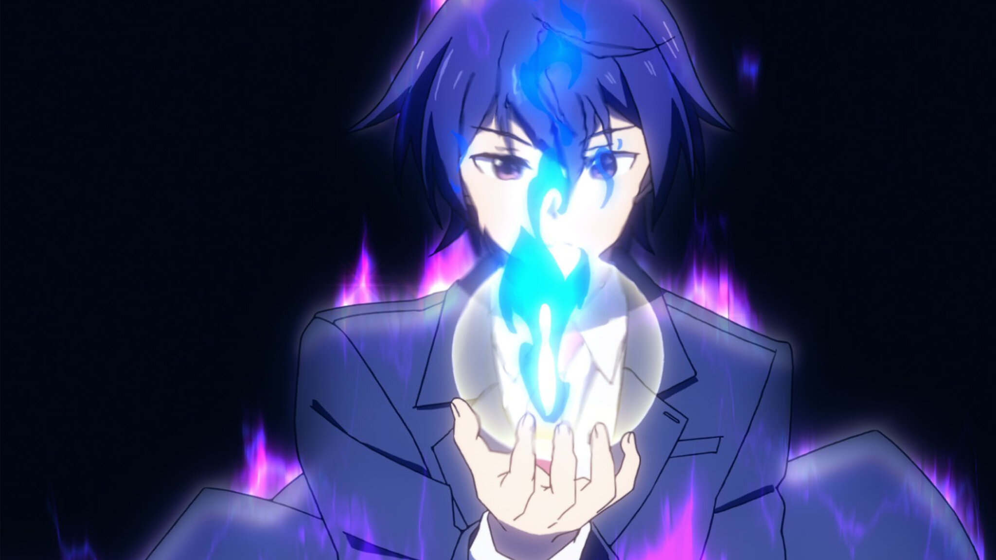 声優直筆サイン入りポスター　賢者の孫　シシリー役本泉莉奈　シン役小林裕介 常識は知らないが規格外の魔法が使える少年・シンが活躍する