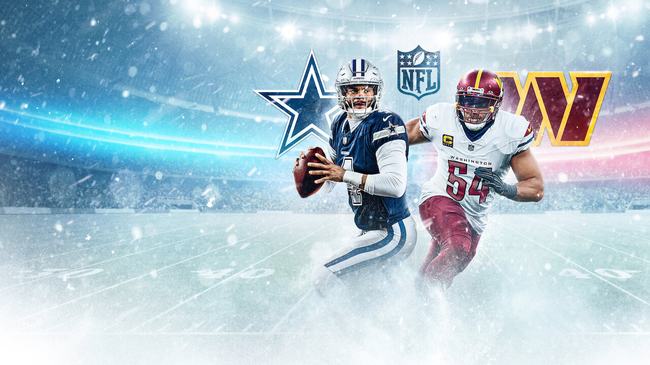 Christmas Gameday: カウボーイズvsコマンダース﻿を観﻿る | Netflix