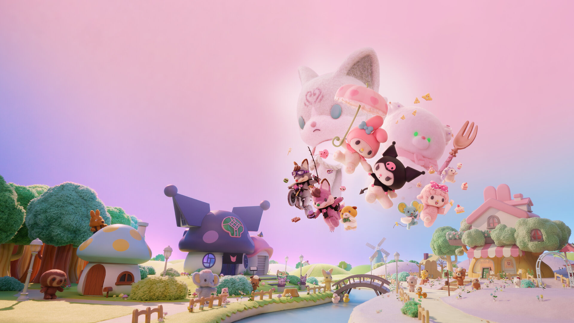 My Melody And Kuromi Anime