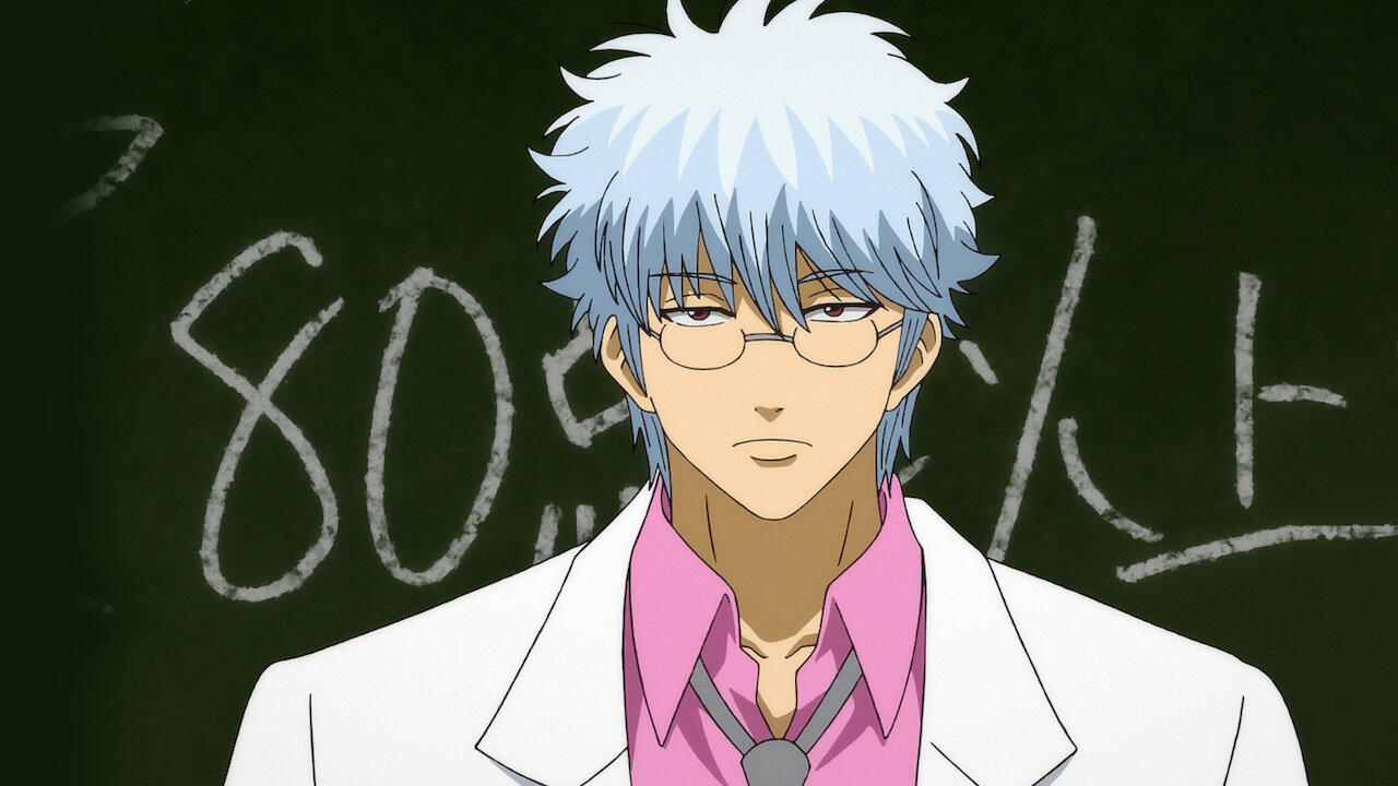 銀八 描き下ろし 坂田銀八 フルカラーハンドタオル 糖分補給Ver. [TVアニメ