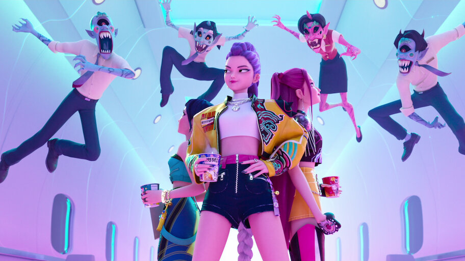 【LEESLE】K-POP デーモンハンターズ★ 韓国伝統 四季 コート★ K-POP DEMON HUNTERS：映画に出てくる実際の背景に沿ってソウル