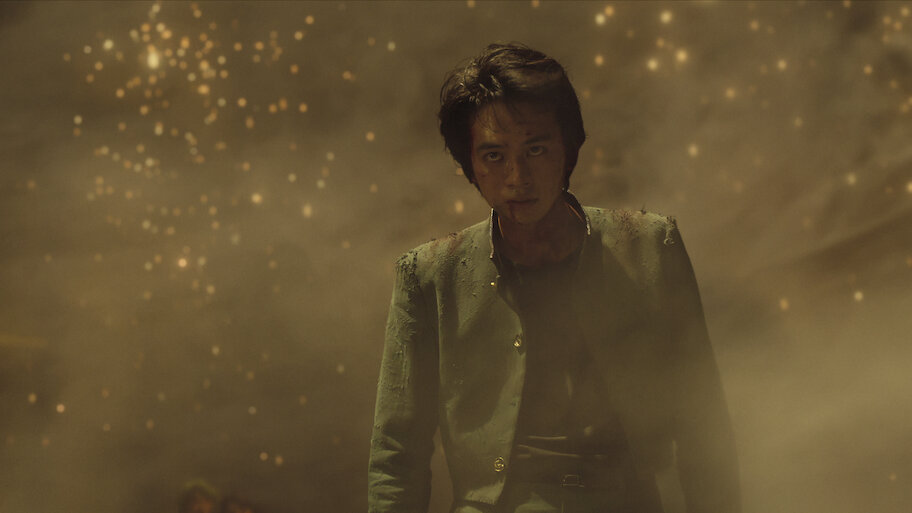 幽霊白書　ピンバッチ　Netflix Netflixシリーズ『幽☆遊☆白書』キーアート解禁！ 浦飯幽助 VS