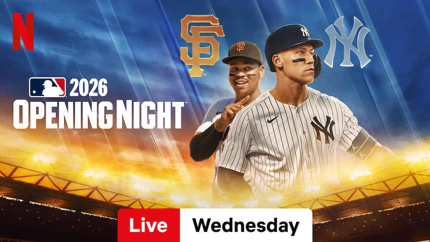 MLB is Coming to Netflix: Opening Night, the Home Run Derby, and More Will  Stream in 2026 - Netflix Tudum