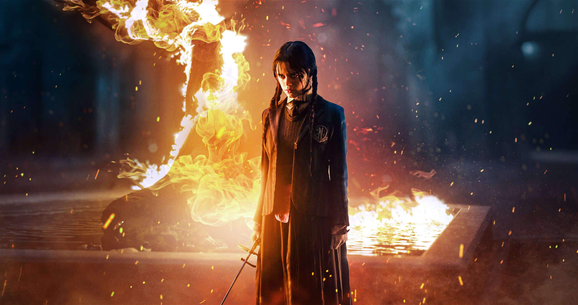 Netflix ドラマ　ウェンズデー　Wednesday ドラマ『ウェンズデー』感想（ネタバレ）…2022年最大のシップの